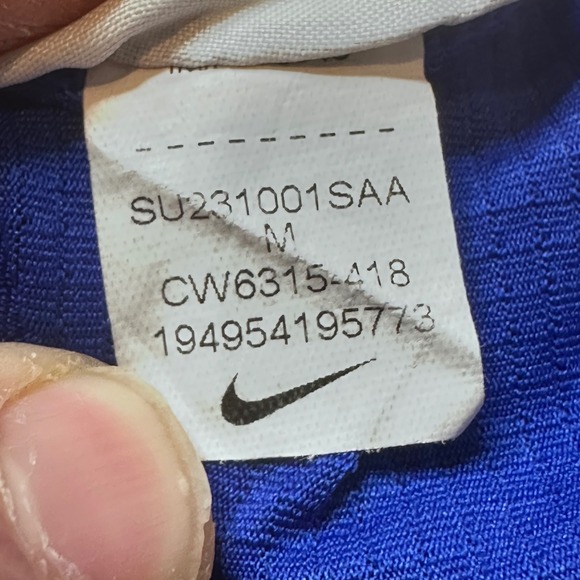 Buffalo Bills Nike Tank Top Mens M Blue NFL CW6315-418 Dri-FIT Sleeveless Shirt - Picture 5 of 9